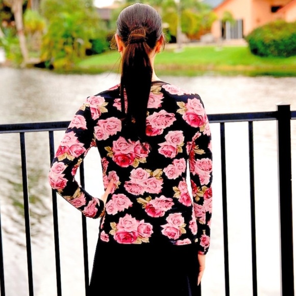 DEVORAH'S SECRET Modest Top Sheerly Rosey - Picture 3 of 3